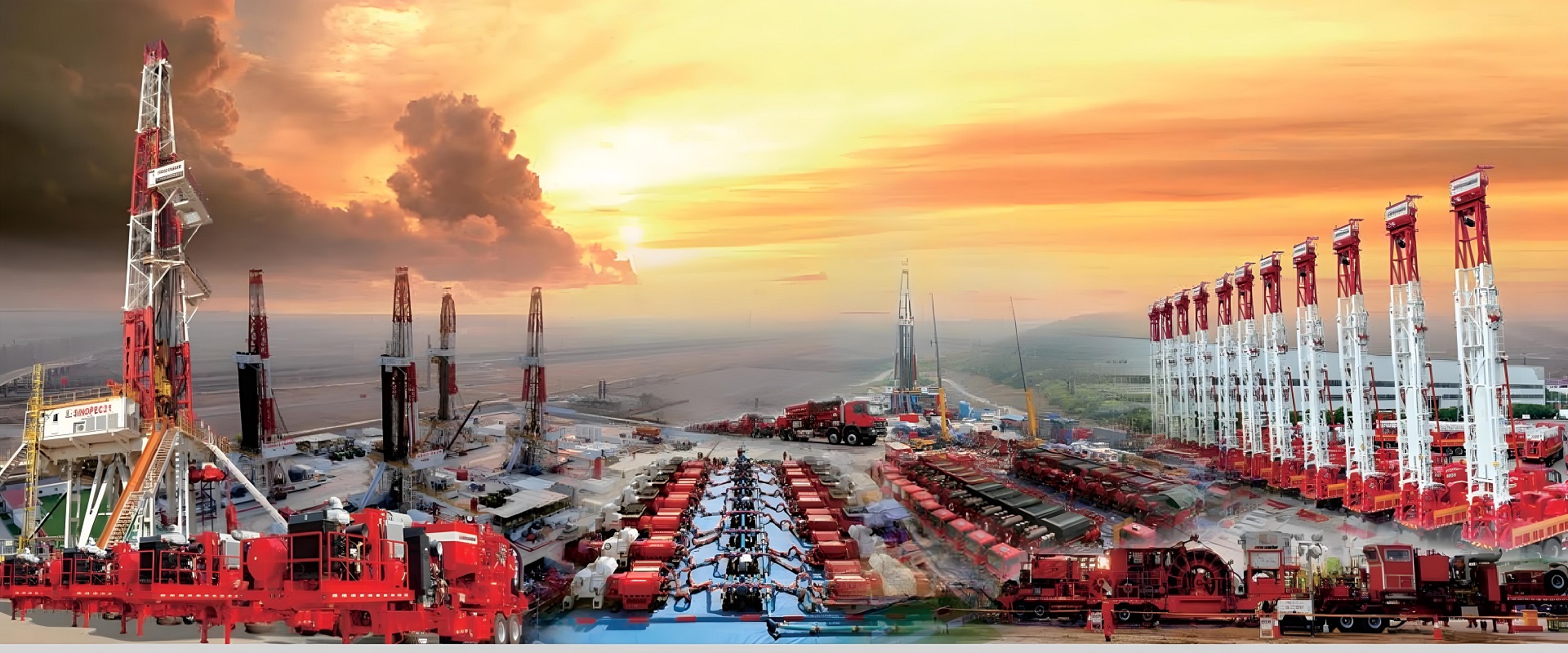 Oilfield equipment company banner