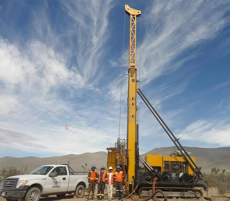 Full Hydraulic Crawler Core Drilling Rig ZDX 800L