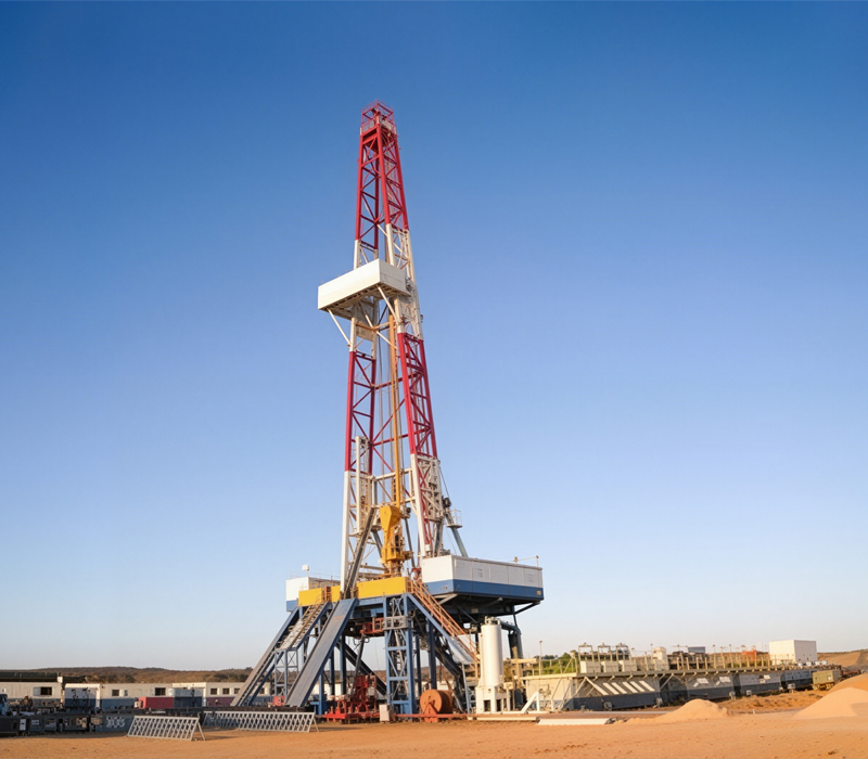 Land AC VFD Drilling Rig ZJ120 9000DB