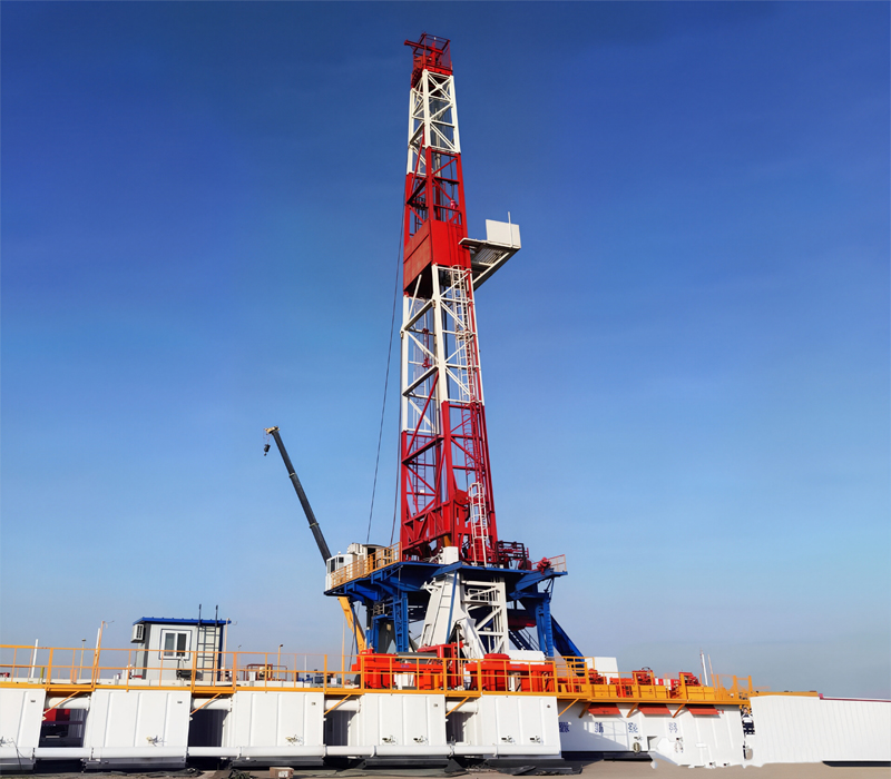 Land AC VFD Drilling Rig ZJ70 4500DB
