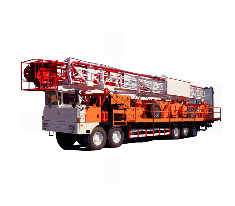Low Temperature Truck Mounted Drilling Rig YJ350