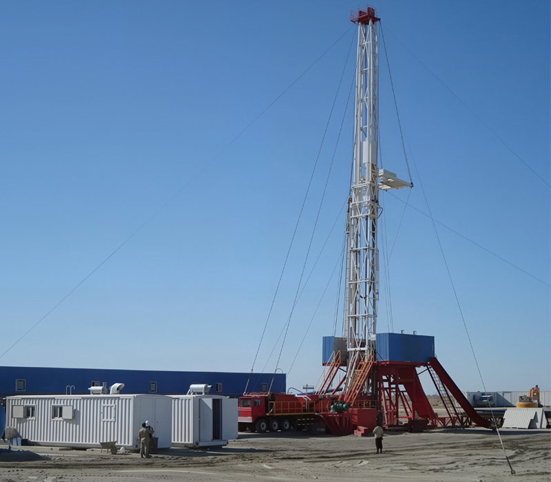 Skid Mounted Split Modular Drilling Rig LS SK4500