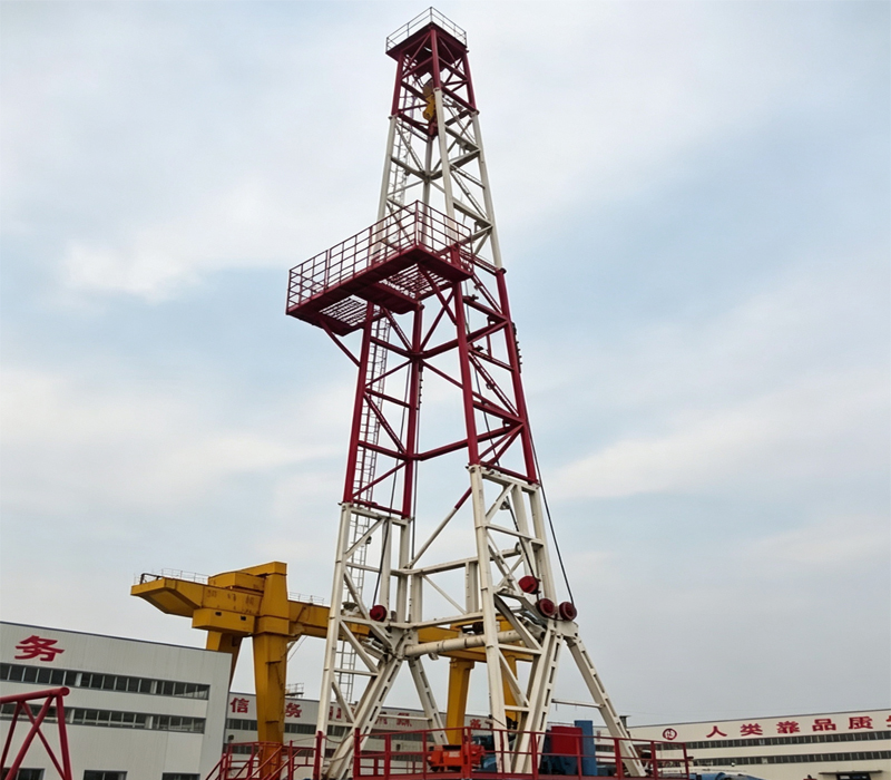 Trailer Electric Top Drive Drilling Rig XD 15DT