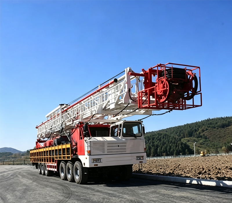 Truck Mounted Workover Drilling Rig XJ1350