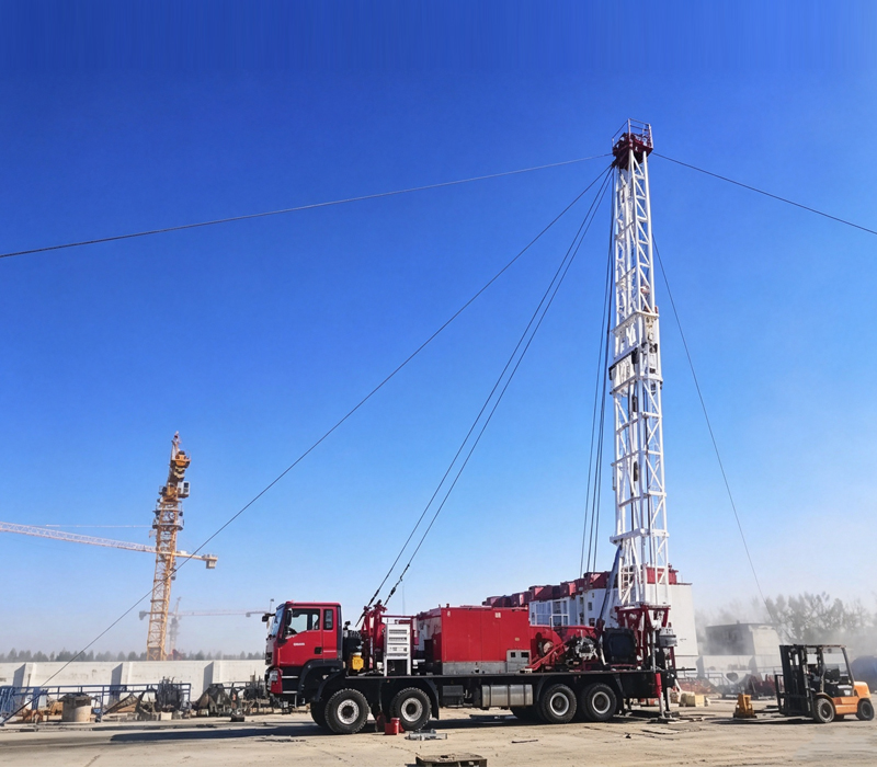 Truck Mounted Workover Rig XJ1000