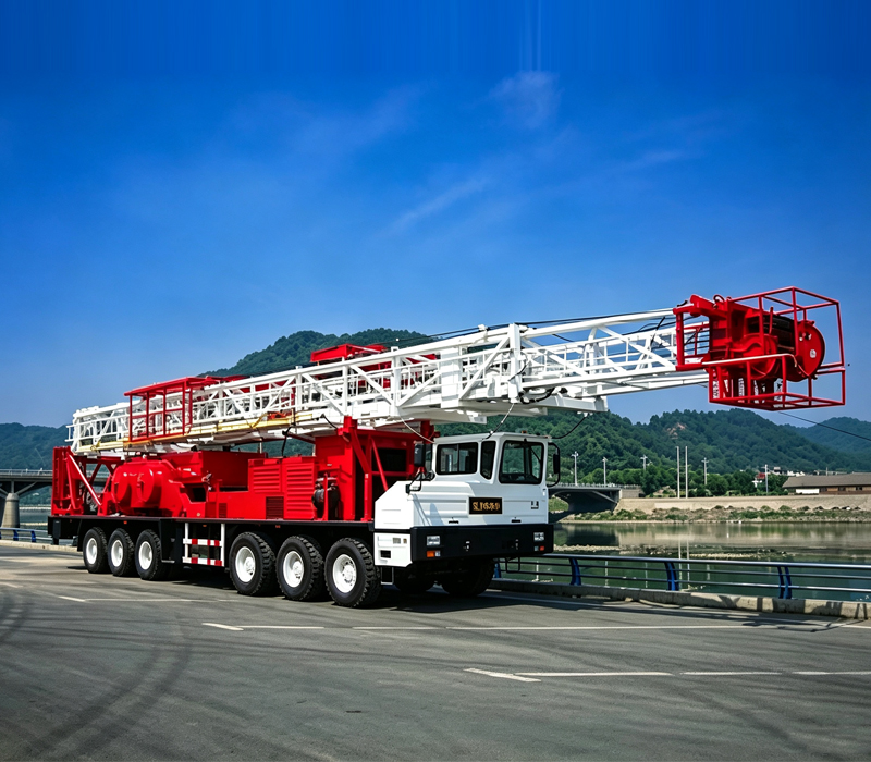 Truck Trailer Mounted Drilling Rig ZJ20Z (T)