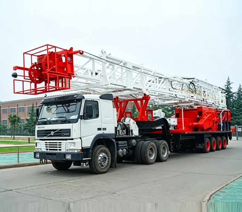 Truck Trailer Mounted Drilling Rig ZJ30CZ (T)