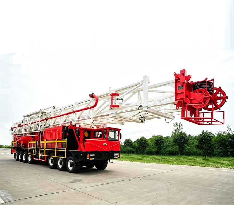 Truck Trailer Mounted Drilling Rig ZJ40CZ (T)
